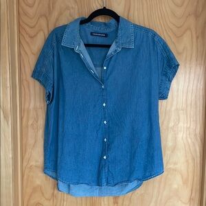 Calvin Klein Blue Denim Shirt